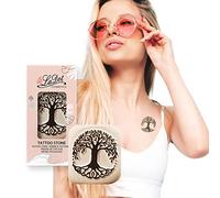 LaDot Tatuajes Temporales - Árbol de la Vida y Muchos Diseños Más | Seguros Fáciles de Aplicar y Divertidos para Niños y Adultos