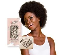 LaDot Tatuajes Temporales - Diamante y Muchos Diseños Más | Seguros Fáciles de Aplicar y Divertidos para Niños y Adultos