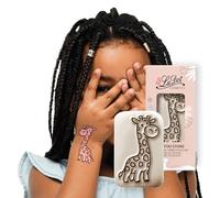 LaDot Tatuajes Temporales - Jirafa y Muchos Diseños Más | Seguros Fáciles de Aplicar y Divertidos para Niños y Adultos