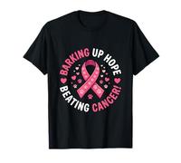 Ladrando Esperanza Venciendo al Cáncer Cáncer Canino Camiseta