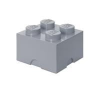 Ladrillo de Almacenamiento de 4 Espigas (gris piedra medio)