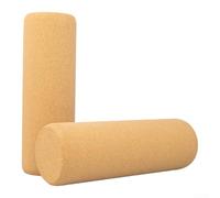 Ladrillo de corcho denso para fitness, bloques de sentadillas para apoyo de estabilidad para yoga, pilates, entrenamiento central para recuperación activa (Q)