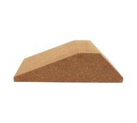 Ladrillo de corcho denso para fitness, bloques de sentadillas para apoyo de estabilidad para yoga, pilates, entrenamiento básico para recuperación activa (L)