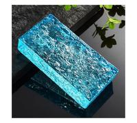 Ladrillo de vidrio Solid Double-Sided Crystal Bricks，Office Decorative Partition Wall，highly Transparent(Style4)