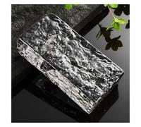 Ladrillo de vidrio Solid Double-Sided Crystal Bricks，Office Decorative Partition Wall，highly Transparent(Style5)