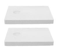Ladrillo Refractario 2 Piezas de Cuarzo Blanco para Soldar Joyas