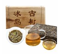 Ladrillo Sheng Pu-erh Alimento verde Cha Puer Té de árbol viejo 1kg