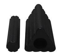 Ladrillo yogic multiusos con ruedas de plástico portátiles accesorios de fitness para cuello trasero piernas recuperación muscular bloque de yoga adecuado