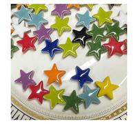 ladrillos de cristal mosaico de vidrio, 100g Multicolor Porcelain Mosaic Tiles DIY Craft Mosaic Making Materials(Color-04)