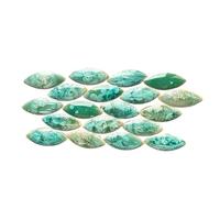 ladrillos de cristal mosaico de vidrio, Ceramic Mosaic Tiles Multicolor 100g DIY Craft Decoration(Color1)