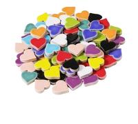 ladrillos de cristal mosaico de vidrio, DIY Star, Heart, Round, Oval, Flower Porcelain Mosaic Tiles Multicolor 200g(Color-01)