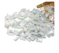 ladrillos de cristal mosaico de vidrio, Glass Mosaic Tiles Multicolor 100g DIY Crafts Home Wall Decoration(Color-4)