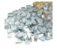 ladrillos de cristal mosaico de vidrio, Glass Mosaic Tiles Multicolor 100g DIY Crafts Home Wall Decoration(Color-g)