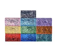 ladrillos de vidrio de proceso, Bloque de vidrio arquitectónico, ladrillo, 20 x 10 x 5 cm, multicolor(Purple)