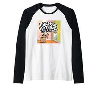 Ladro a nada, es un talento Camiseta Manga Raglan