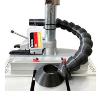 LADSPRINT® Boquilla de aspiración apta para Bosch PBD40 y similares, completo con 10 articulaciones, apto para muchos modelos, para brocas de hasta 40 mm, conector con 3 diámetros, fabricado en