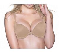 Lady Bella Lingerie Miracle 2 - Sujetador con Relleno Copa de Gel Dos Tallas más Tirantes Ajustables de Quita y Pon