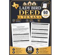 Lady Bird Deed Texas: 60 Enhanced Life Real Estate Planning Form Book Doc for Property Transfer - Notarized.