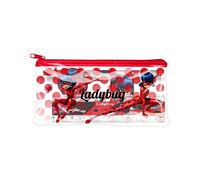 Lady Bug Miraculous - Estuche portatodo con Material Escolar (CYP Imports GS-412-LB)