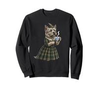 Lady Cairn Terrier Perros Dama Taza Café Escocia Bandera Sudadera