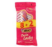 LADY DISPOSABLE RAZOR SENSITIVE 10'S