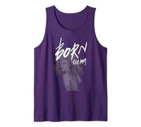 Lady Gaga Born This Way Música de Bravado Camiseta sin Mangas, Hombre, Morado, L