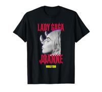 Lady Gaga - Cuernos Oficiales, Color Negro Camiseta