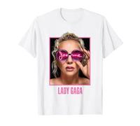 Lady Gaga Joanne Gafas Camiseta, Hombre, Blanco, L