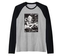 Lady Gaga Joanne Piano Foto Camiseta Manga Raglan