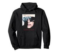 Lady Gaga The Fame Oficial Sudadera con Capucha, Unisex para Adultos, Negro, XL