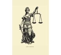 Lady Justice: Blank Lined Notebook Journal Gr oddess Themis Law Lawyer