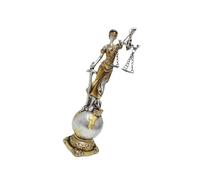 Lady Justices - Figura decorativa de mujer ciega con escamas para estanterías y oficinas de abogados, regalo para decoración de oficina de abogados