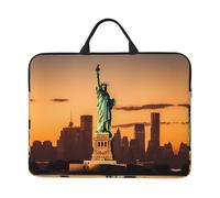 Lady Liberty - Funda estampada para portátil de 16.5 x 12.2 pulgadas, doble uso, ideal para algunos portátiles