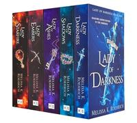 Lady of Darkness Series 5 Books Collection Set By Melissa K. Roehrich (Lady of Darkness, Lady of Shadows, Lady of Ashes, Lady of Embers & Lady of Starfire)