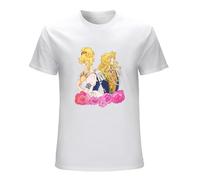 Lady Oscar and Androgyne The Rose of Versailles Mens Cotton Tshirt Size XXL