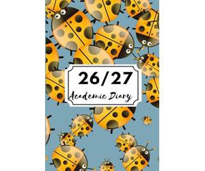 Ladybird 2026/2027 A5 Week To View Academic Diary With Weekly Affirmations: Ladybug Student Mid Year School Planner With Timetable