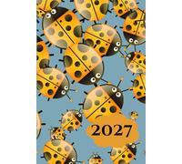 Ladybird 2027 A5 Family Diary With Week To Page: Ladybug Weekly Organiser For Business or Home