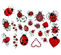 Ladybird Ladybug Collection (Tatuajes temporales de mariquita c2)