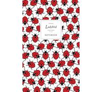 Ladybird Notebook - Ruled Pages - 5x8 - Premium: (White Edition) Fun notebook 96 ruled/lined pages (5x8 inches / 12.7x20.3cm / Junior Legal Pad / Nearly A5)