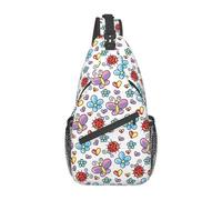 Ladybug 09 Ladybug Bolso de Hombro Ladybird Sling Mochila Mochila Casual Mochila de Senderismo Bolsa Linda Mochila