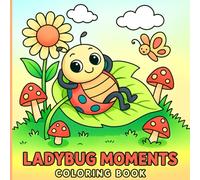 Ladybug Coloring Book: Fun and Educational Pages for Kids and Adults to Learn About Nature | Stress Relief & Creativity for Bug Lovers
