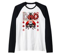 Ladybug Daddy of The Birthday Girl Camiseta Manga Raglan
