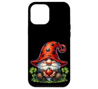 Ladybug GNOME Women with Shamrock Decor For Nature Lover Carcasa para iPhone 12 Pro MAX