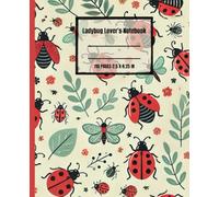 Ladybug Lover's Notebook: A Cute Ladybug Themed Journal for Girls, Women, and Garden Lovers: 110 Lined Pages for School, Journaling, or as a Daily ... Good Luck & Birthday Gift for Kids & Adults