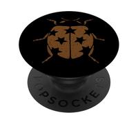 Ladybug Star Dots Cute Whimsy Twee Cottagecore Fairy Grunge PopSockets PopGrip Adhesivo