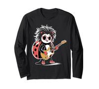Ladybug Tocando Guitarra Star Lady Bug Rock and Roll Ladybug Manga Larga