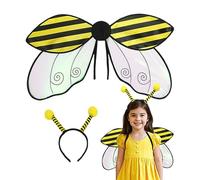 Ladybug Wings - Halloween Costumes | Ladybug Wings Adult | Ladybug Bee Wings Headband for Cosplay Masquerade Accessories for Kids Adults, Girls Halloween Costumes Accessories for Stage