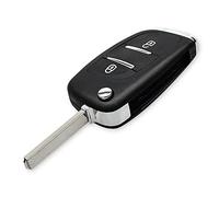 LadyCent Carcasa de Llave a Distancia de Coche con Tapa modificada, para Citroen C2 C3 C4 C5 C6 Xsara Pica, para Peugeot 306/407/807/CE0523, para Peugeot