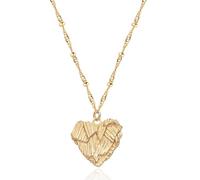 LADYGD Hamsa - Collar con colgante de mal de ojo para mujer, chapado en oro de 14 quilates, circonita cúbica, delicado collar hecho a mano, joyería de oro para regalo, Chapado en oro, No es una piedra