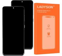 LADYSON Pantalla LCD original para iPhone 17 Pro, pantalla de repuesto de 6.3 pulgadas, digitalizador, pieza de reparación LCD con soporte Face ID para A3256/A3523/A3522/A3524 - Negro